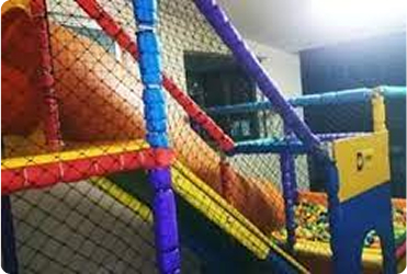 Rede de proteção para playground